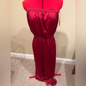 Urban Outfitters Satin Jumpsuit